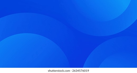 Modern background template with light blue and blue gradient, circle effect, suitable for background, wallpaper, home screen, theme. vector