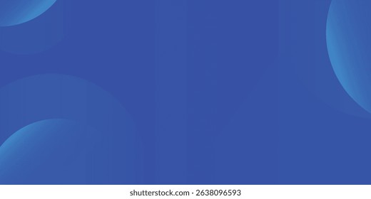 Modern background template with light blue and blue gradient  circle effect  suitable for background  wallpaper  natural simple