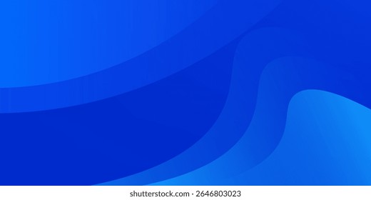 Plantilla de fondo moderna con degradado azul claro y azul, efecto circular, conveniente para el fondo, Fondo de pantalla, pantalla de inicio, tema. Vector eps 10