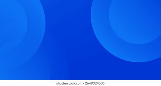Plantilla de fondo moderna con degradado azul claro y azul, efecto circular, conveniente para el fondo, Fondo de pantalla, pantalla de inicio, tema. Vector eps 10
