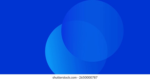 Plantilla de fondo moderno con efecto de círculo degradado azul claro y azul adecuado para el fondo. Abstractas 