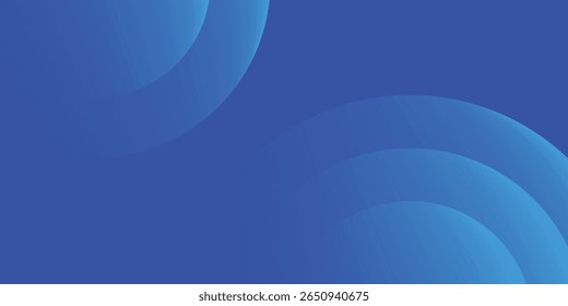 Modelo de fundo moderno com azul claro e gradiente azul, efeito círculo, adequado para o fundo