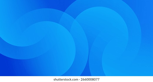 Plantilla de fondo moderna con degradado azul claro y azul, efecto de círculo, conveniente para el fondo, Fondo de pantalla, pantalla de inicio, tema