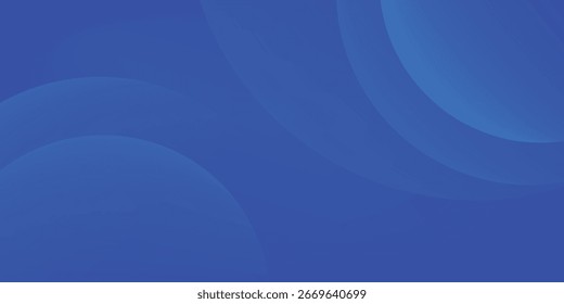 Plantilla de fondo moderna con degradado azul claro y azul, efecto circular, conveniente para el fondo, Fondo de pantalla, pantalla de inicio, tema. Vector eps 10