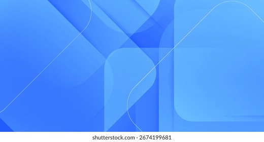 Plantilla de fondo moderna con degradado azul claro y azul, efecto circular, conveniente para el fondo, Fondo de pantalla, pantalla de inicio, tema Vector EPS 10