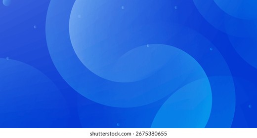 Modern background template with light blue and blue gradient, circle effect, suitable for background, wallpaper, home screen, theme. vector eps 10