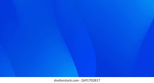Modern background template with light blue and blue gradient, circle effect, suitable for background