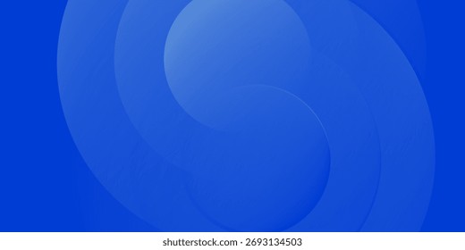 Plantilla de fondo moderna con degradado azul claro y azul, efecto circular, conveniente para el fondo, Fondo de pantalla, pantalla de inicio, tema. Vector eps 10