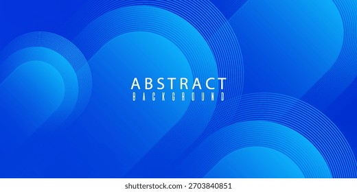 Modelo de fundo moderno com luz azul e azul gradiente, efeito círculo, adequado para o fundo, papel de parede, tela inicial. terno para negócios, banners
