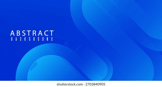 Modern background template with light blue and blue gradient, circle effect, suitable for background, wallpaper, home screen, theme. vector illustration,