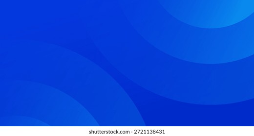 Moderne Hintergrundvorlage mit hellblauem und blauem Farbverlauf, Kreiseffekt, geeignet für Hintergrund, Tapete, Home-Bildschirm, Thema. Vektor eps 10