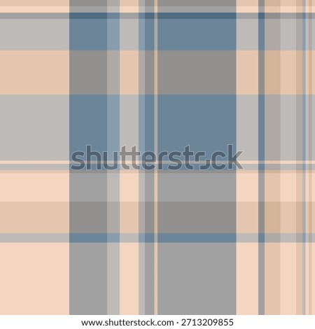 Modern background texture plaid, gift seamless tartan fabric. Sexy pattern check vector textile in light and grey colors palette.