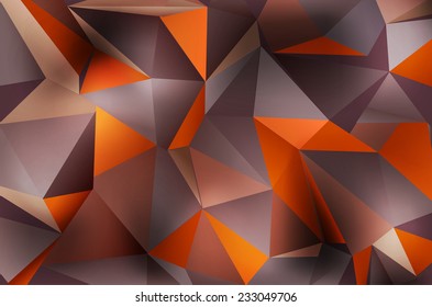 Modern background with triangles