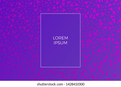 Modern background with triangles. Vector illustration, EPS 10