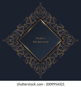 Moderner Vintage-Muster-Damast 