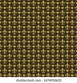 Modern background wallpaper, textures with seamless patterns, vector illustration