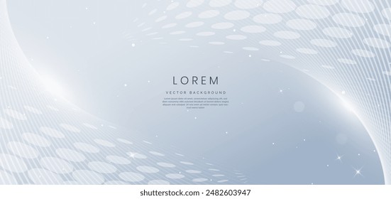 Modern background with wave dynamic lines design. vector illustration