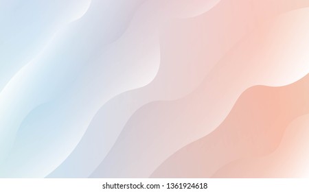 Modern Background With Wave Gradient Shape. For Your Design Wallpapers Presentation. Vector Illustration with Color Gradient