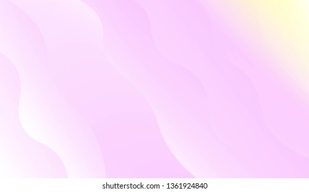 Modern Background With Wave Gradient Shape. For Your Design Wallpapers Presentation. Vector Illustration with Color Gradient