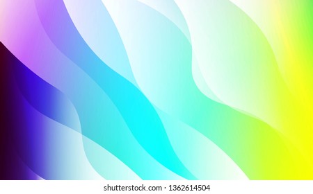Modern Background With Wave Gradient Shape. For Your Design Wallpapers Presentation. Vector Illustration with Color Gradient