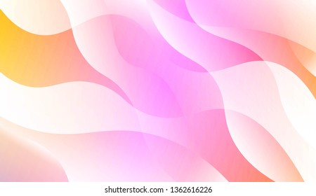 Modern Background With Wave Gradient Shape. For Your Design Wallpapers Presentation. Vector Illustration with Color Gradient