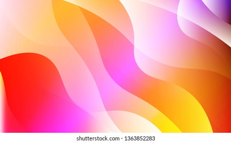 Modern Background With Wave Gradient Shape. For Your Design Wallpapers Presentation. Vector Illustration with Color Gradient