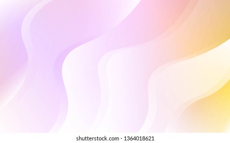 Modern Background With Wave Gradient Shape. For Your Design Wallpapers Presentation. Vector Illustration with Color Gradient