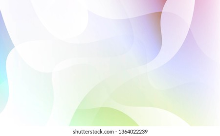 Modern Background With Wave Gradient Shape. For Your Design Wallpapers Presentation. Vector Illustration with Color Gradient