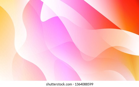 Modern Background With Wave Gradient Shape. For Your Design Wallpapers Presentation. Vector Illustration with Color Gradient