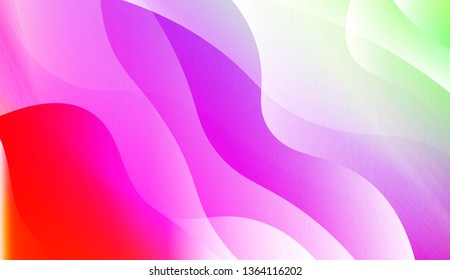 Modern Background With Wave Gradient Shape. For Your Design Wallpapers Presentation. Vector Illustration with Color Gradient