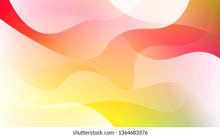 Modern Background With Wave Gradient Shape. For Your Design Wallpapers Presentation. Vector Illustration with Color Gradient