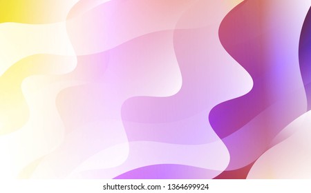 Modern Background With Wave Gradient Shape. For Your Design Wallpapers Presentation. Vector Illustration with Color Gradient