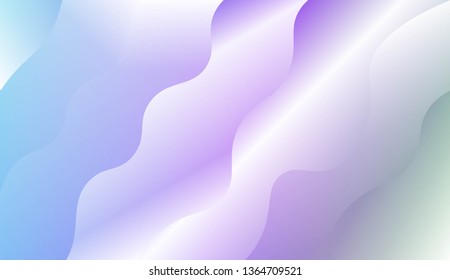 Modern Background With Wave Gradient Shape. For Your Design Wallpapers Presentation. Vector Illustration with Color Gradient