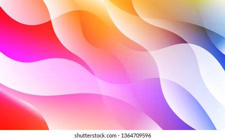Modern Background With Wave Gradient Shape. For Your Design Wallpapers Presentation. Vector Illustration with Color Gradient