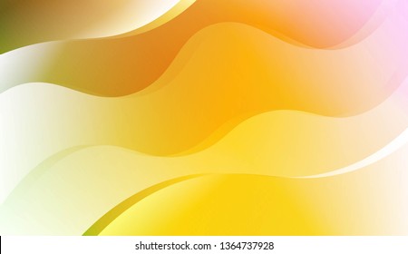 Modern Background With Wave Gradient Shape. For Your Design Wallpapers Presentation. Vector Illustration with Color Gradient