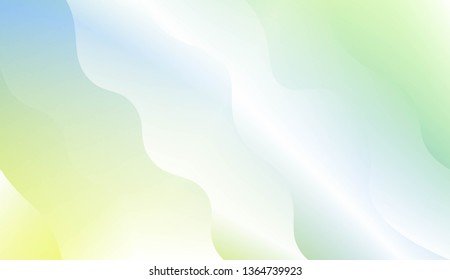 Modern Background With Wave Gradient Shape. For Your Design Wallpapers Presentation. Vector Illustration with Color Gradient
