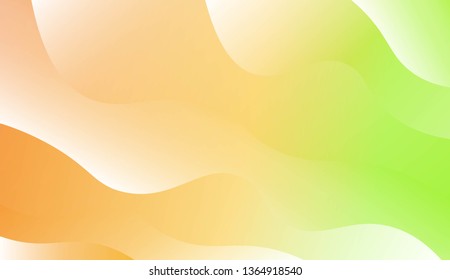 Modern Background With Wave Gradient Shape. For Your Design Wallpapers Presentation. Vector Illustration with Color Gradient