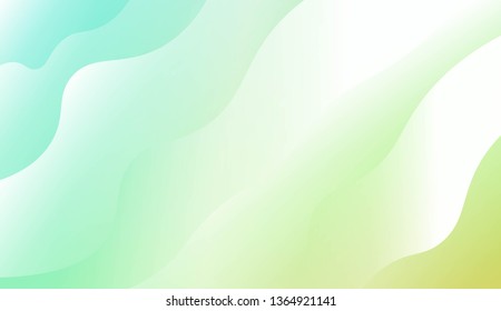 Modern Background With Wave Gradient Shape. For Your Design Wallpapers Presentation. Vector Illustration with Color Gradient