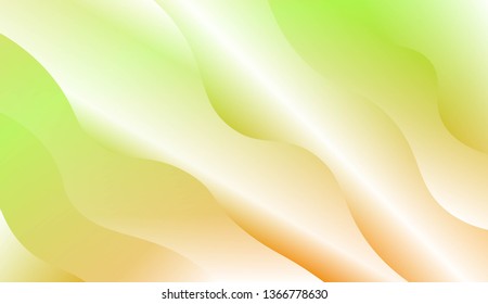 Modern Background With Wave Gradient Shape. For Your Design Wallpapers Presentation. Vector Illustration with Color Gradient