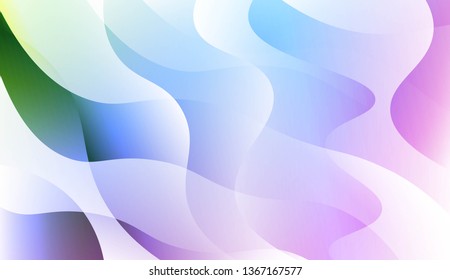 Modern Background With Wave Gradient Shape. For Your Design Wallpapers Presentation. Vector Illustration with Color Gradient