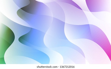 Modern Background With Wave Gradient Shape. For Your Design Wallpapers Presentation. Vector Illustration with Color Gradient