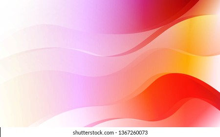 Modern Background With Wave Gradient Shape. For Your Design Wallpapers Presentation. Vector Illustration with Color Gradient