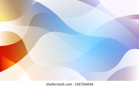 Modern Background With Wave Gradient Shape. For Your Design Wallpapers Presentation. Vector Illustration with Color Gradient