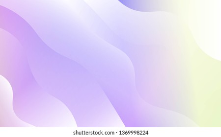 Modern Background With Wave Gradient Shape. For Your Design Wallpapers Presentation. Vector Illustration with Color Gradient