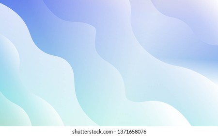 Modern Background With Wave Gradient Shape. For Your Design Wallpapers Presentation. Vector Illustration with Color Gradient
