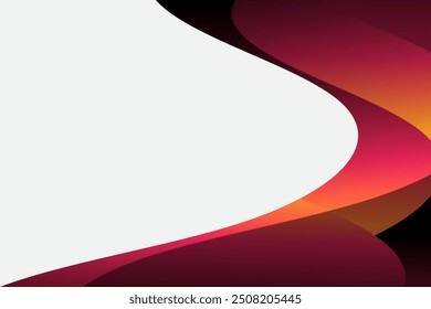 modern background with waving rainbow colour 