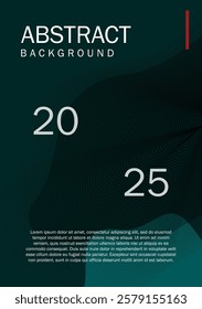 Modern background. Wavy line background.