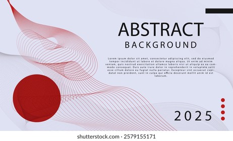 Modern background. Wavy line background.