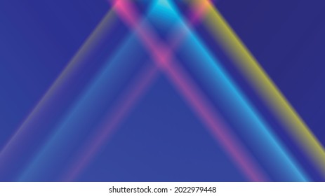 Diseño web de fondo moderno con elementos de efecto luminoso cruzado de grises más predominancia azul