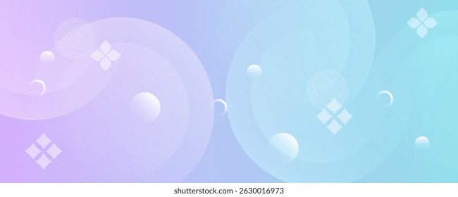Moderner Hintergrund.Lila und blauer Farbverlauf. Geometrischer Effekt .circle